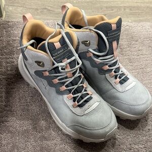 Merrell Light Gray and Soft Pink Outdoor Shoes